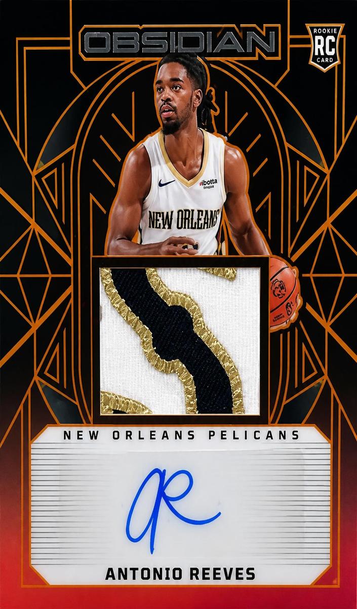2024 Panini Obsidian Basketball Electric Etch Martian FOTL Antonio Reeves #221