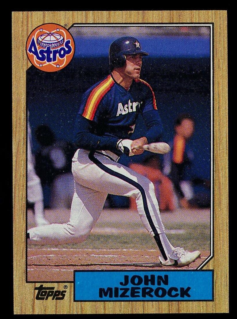 1987 Topps Baseball John Mizerock #408 PSA 8.5