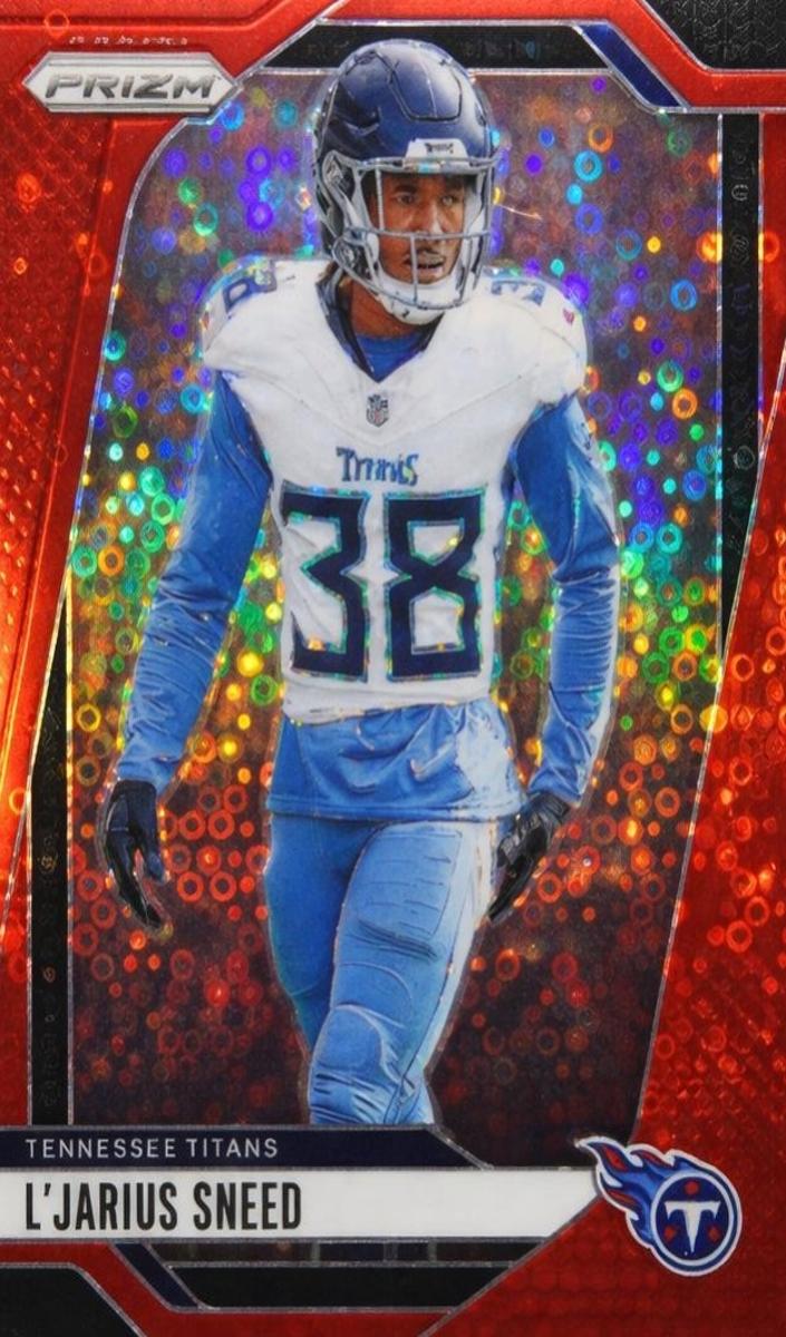 2024 Panini Prizm Football No Huddle Red L'Jarius Sneed #283