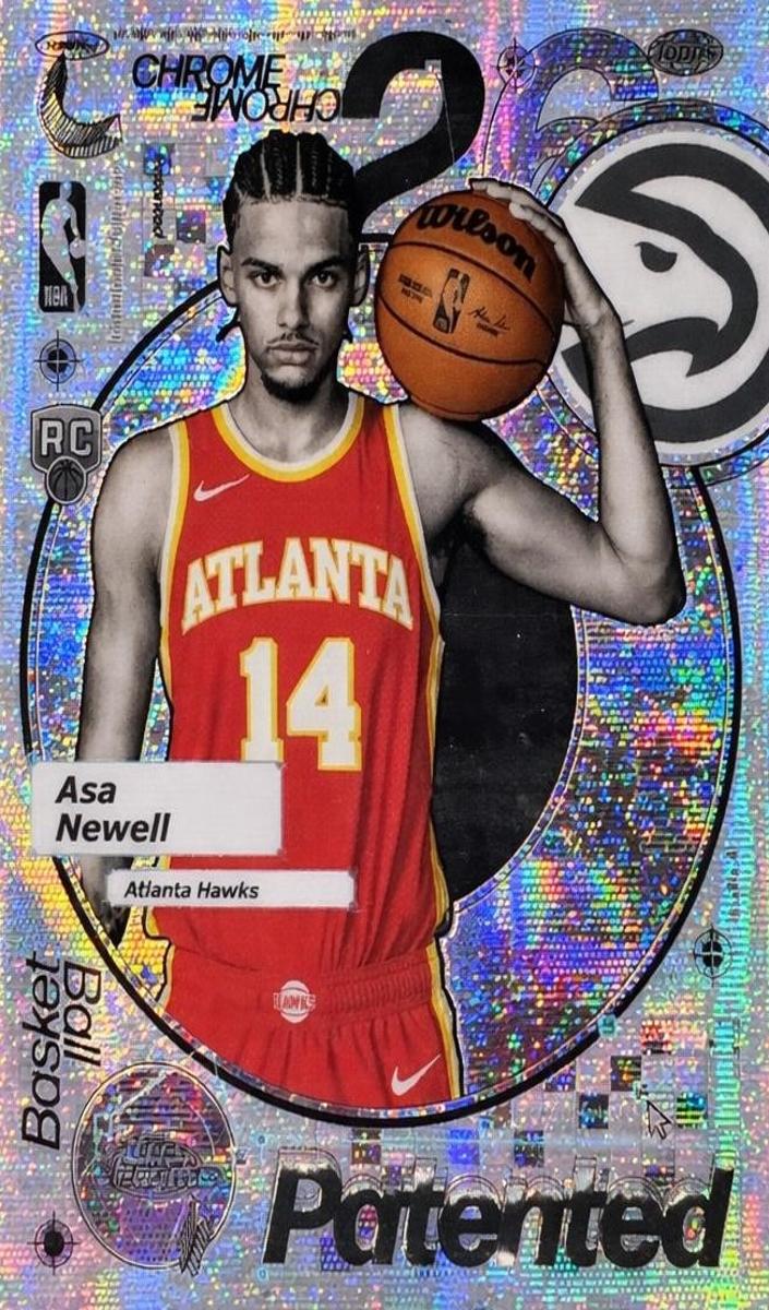 2025 Topps Chrome Basketball Asa Newell #PD-28