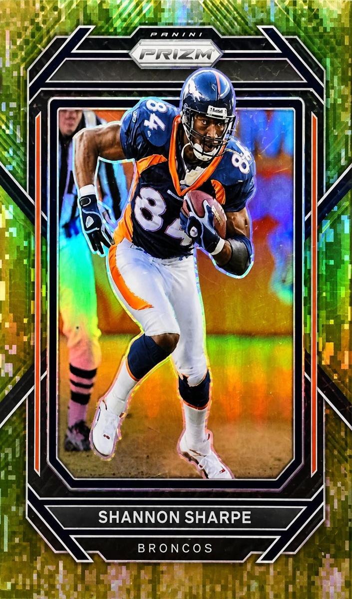 2022 Panini Prizm Football Forest Camo Shannon Sharpe #94