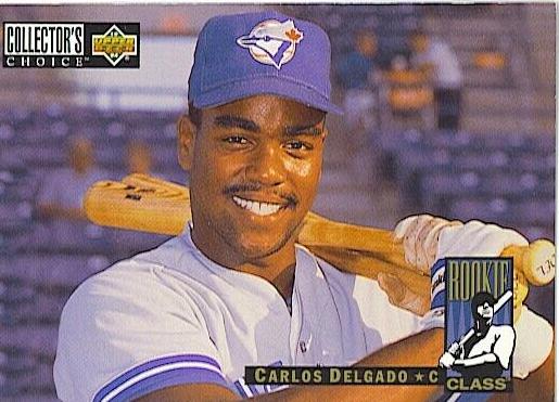 1994 Upper Deck Collector's Choice Baseball Carlos Delgado #4