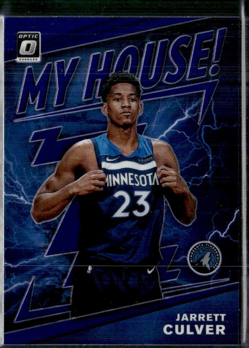 2019 Donruss Optic Basketball Purple Jarrett Culver #19 PSA 10