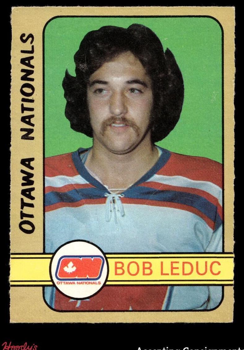 1972 O-Pee-Chee Hockey Bob Leduc #322