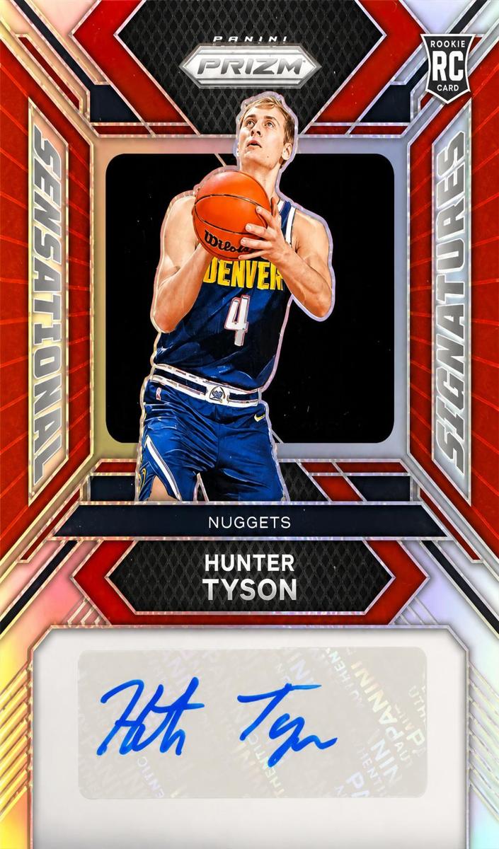 2023 Panini Prizm Basketball Red Hunter Tyson #SS-HT PSA 10