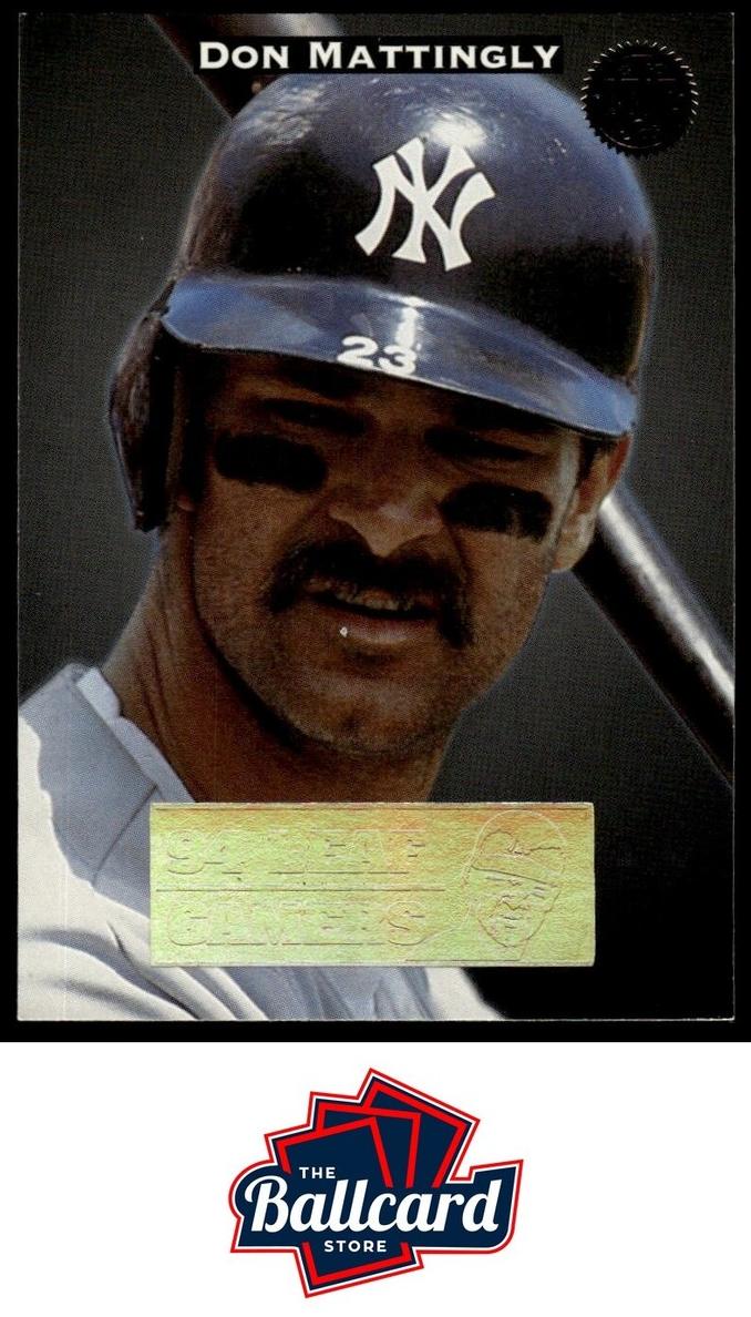 1994 Leaf Baseball Don Mattingly #4