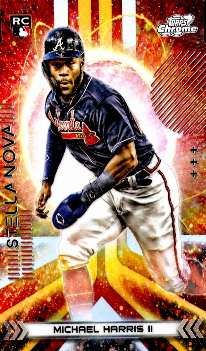2023 Topps Cosmic Chrome Baseball Michael Harris II #STN-12 PSA 10