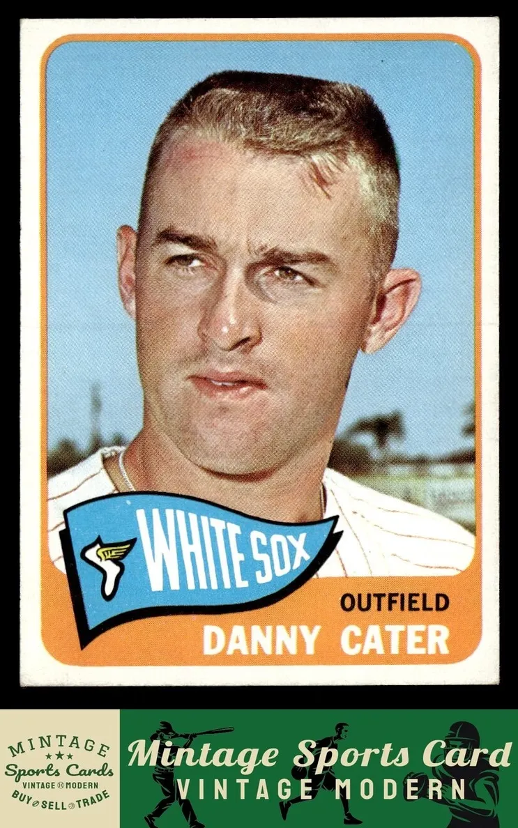 1965 O-Pee-Chee Baseball Danny Cater #253