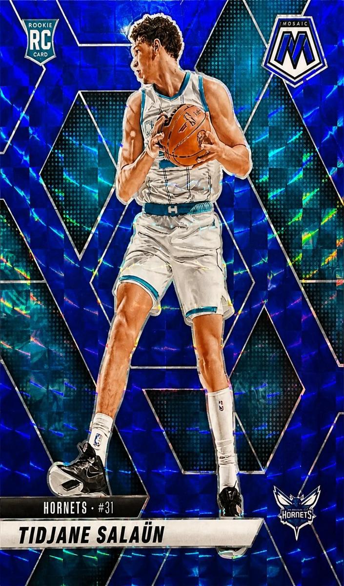 2024 Panini Mosaic Basketball Blue Tidjane Salaun #241