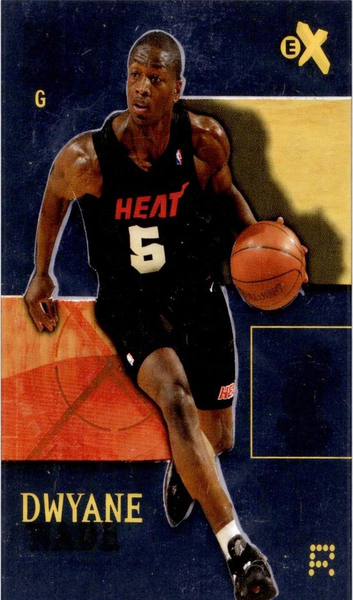 2003 Fleer E-X Basketball Dwyane Wade #90 PSA 10