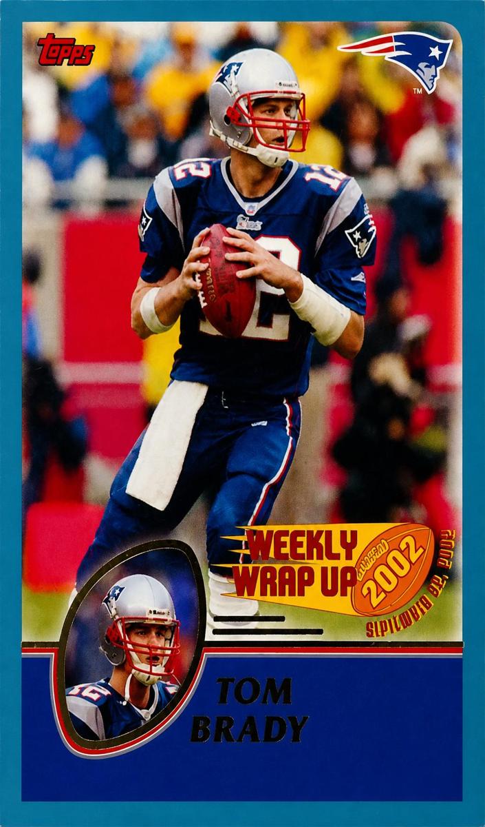 2003 Topps Football Tom Brady #293