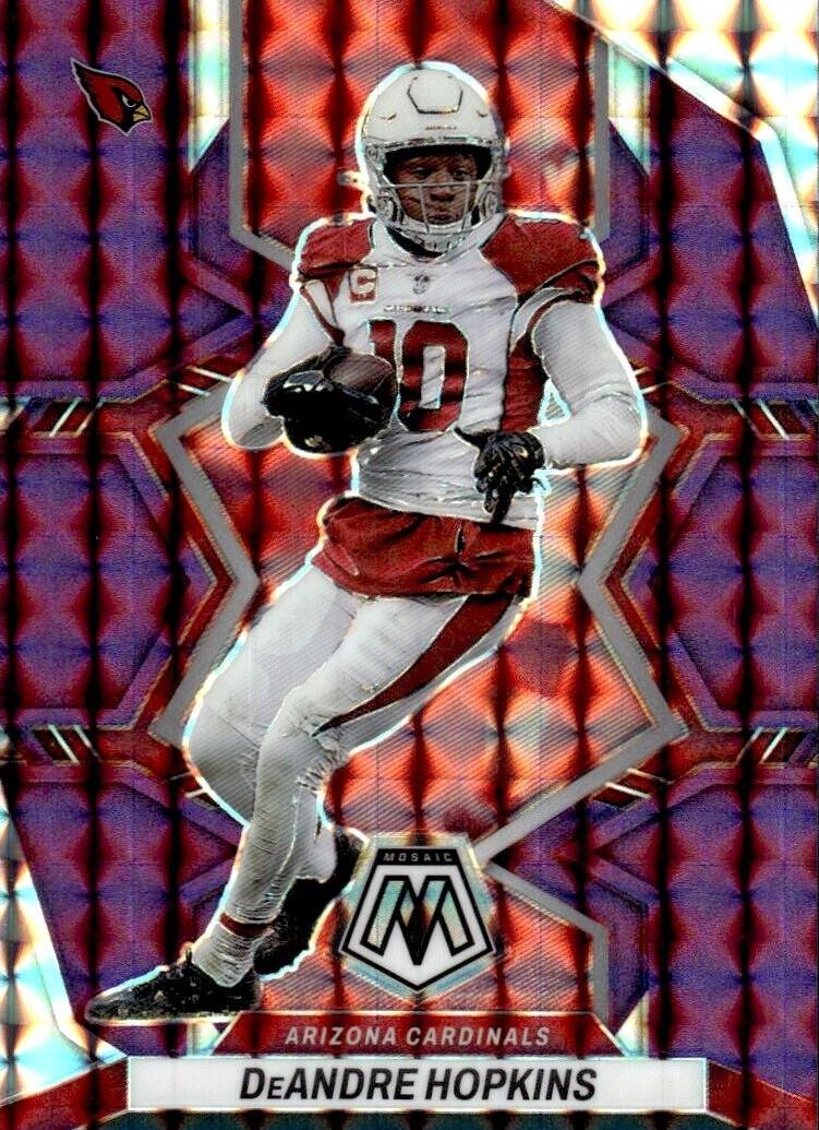 2022 Panini Mosaic Football Purple DeAndre Hopkins #2