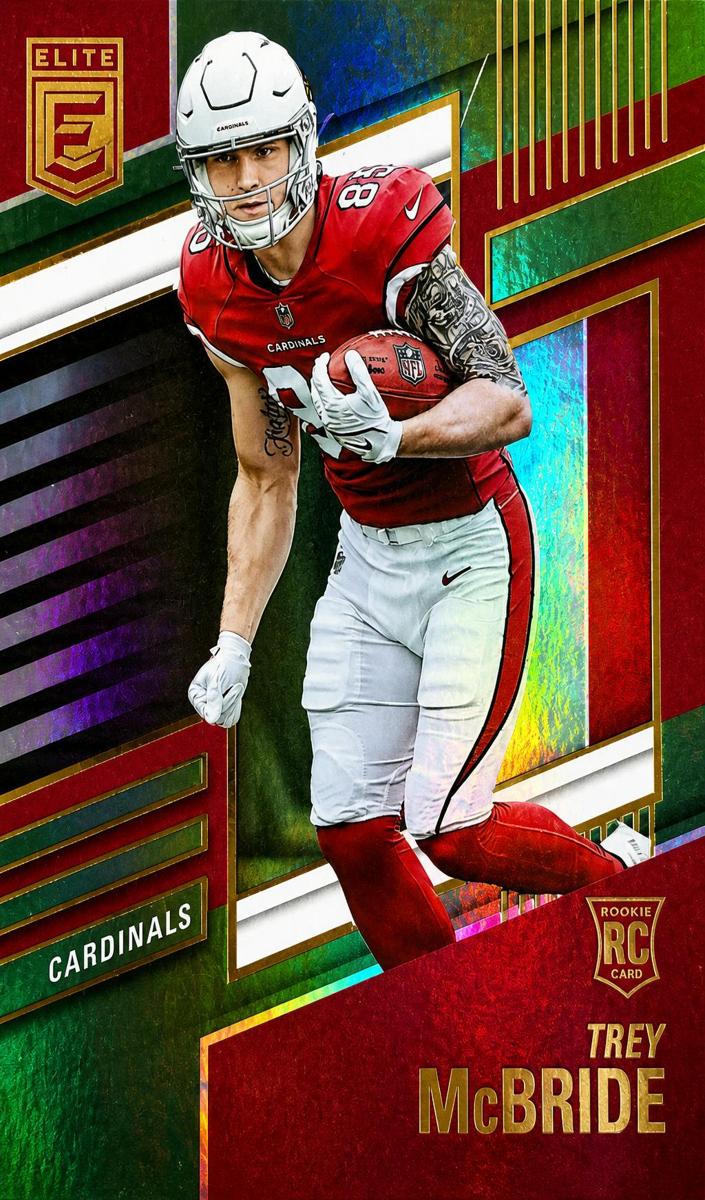 2022 Donruss Elite Football Green Trey McBride #128
