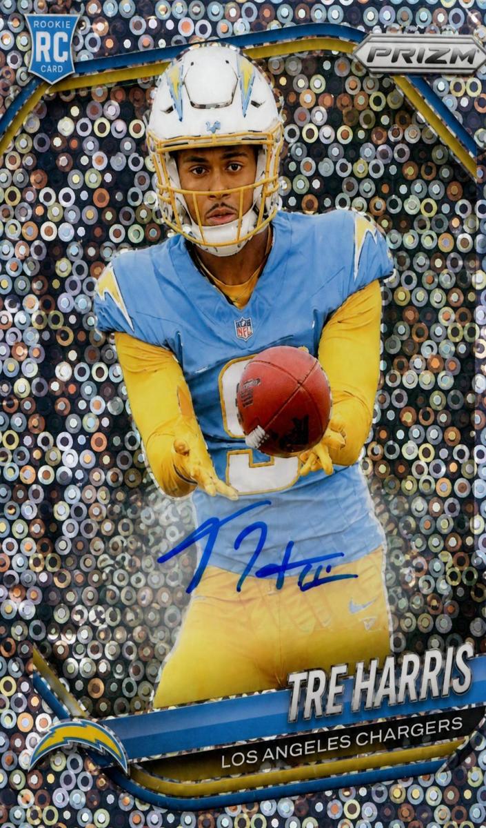2025 Panini Prizm Football No Huddle Tre Harris #371