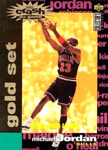 1995 Upper Deck Collector's Choice Basketball Gold Michael Jordan #C30