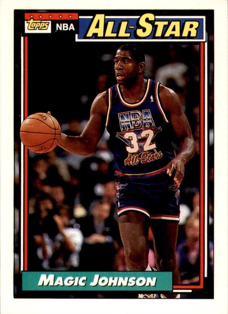 1992 Topps Basketball All-Star Magic Johnson #126