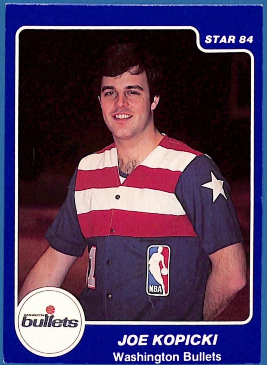 1983 Star Basketball Joe Kopicki #210 PSA 7