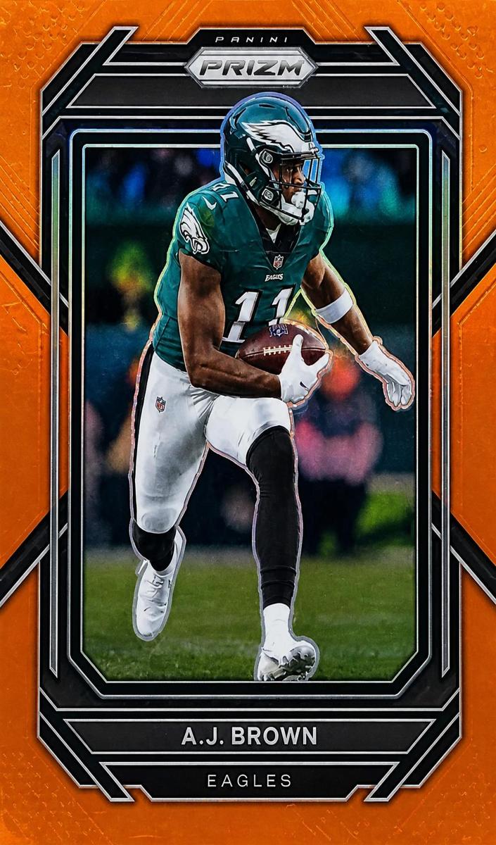 2022 Panini Prizm Football Orange A.J. Brown #236