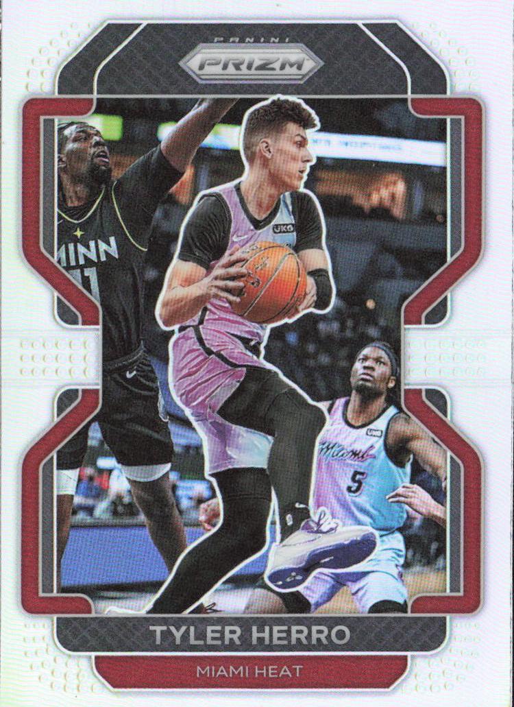 2021 Panini Prizm Basketball Prizms Silver Tyler Herro #227