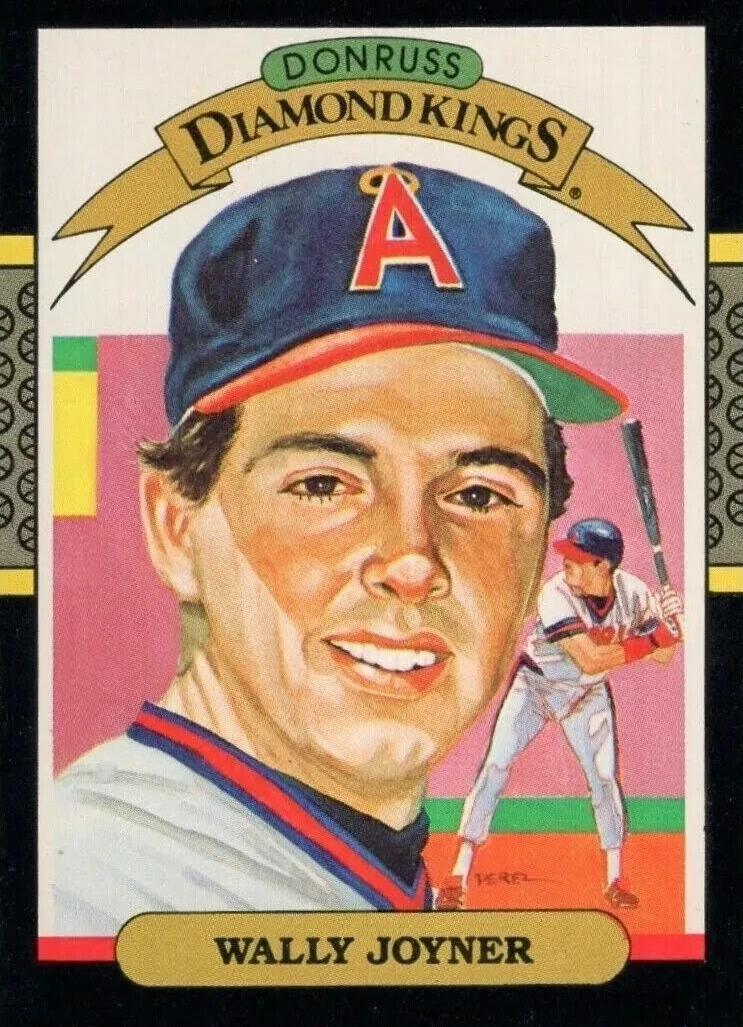1987 Donruss Baseball Wally Joyner #1 PSA 9