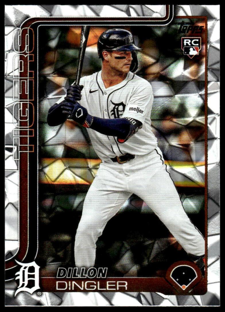 2025 Topps Baseball Diamante Foil Dillon Dingler #126 PSA 10