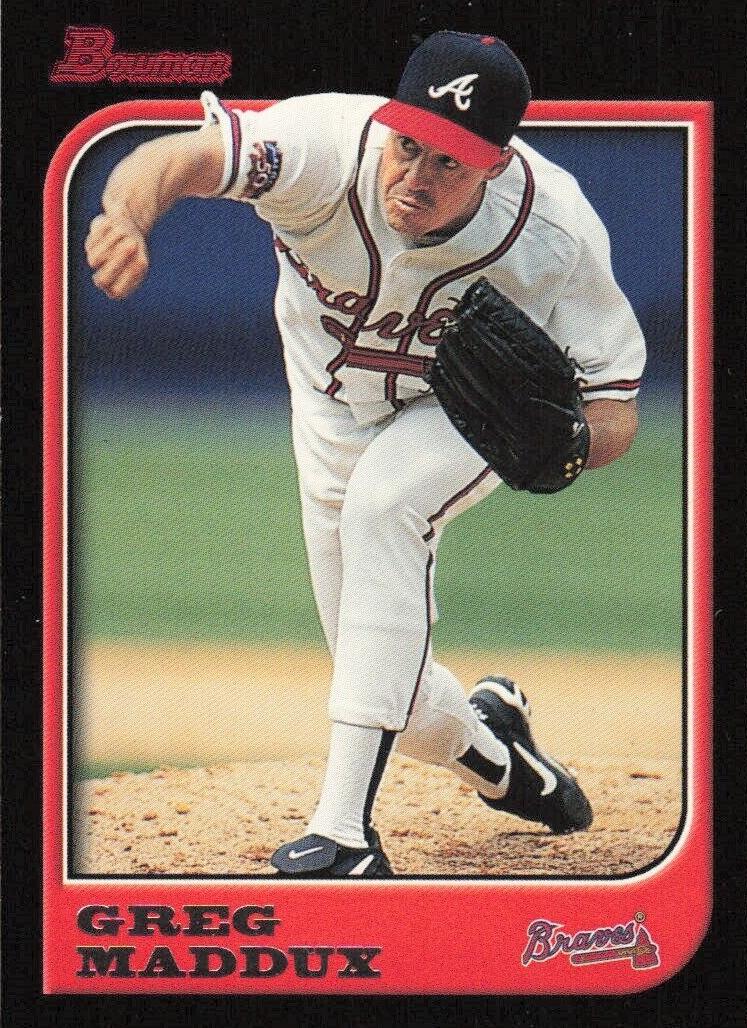 1997 Bowman Baseball Greg Maddux #256 PSA 9