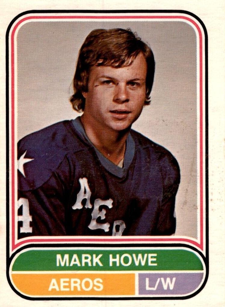 1975 O-Pee-Chee WHA Hockey Mark Howe #7 PSA 4