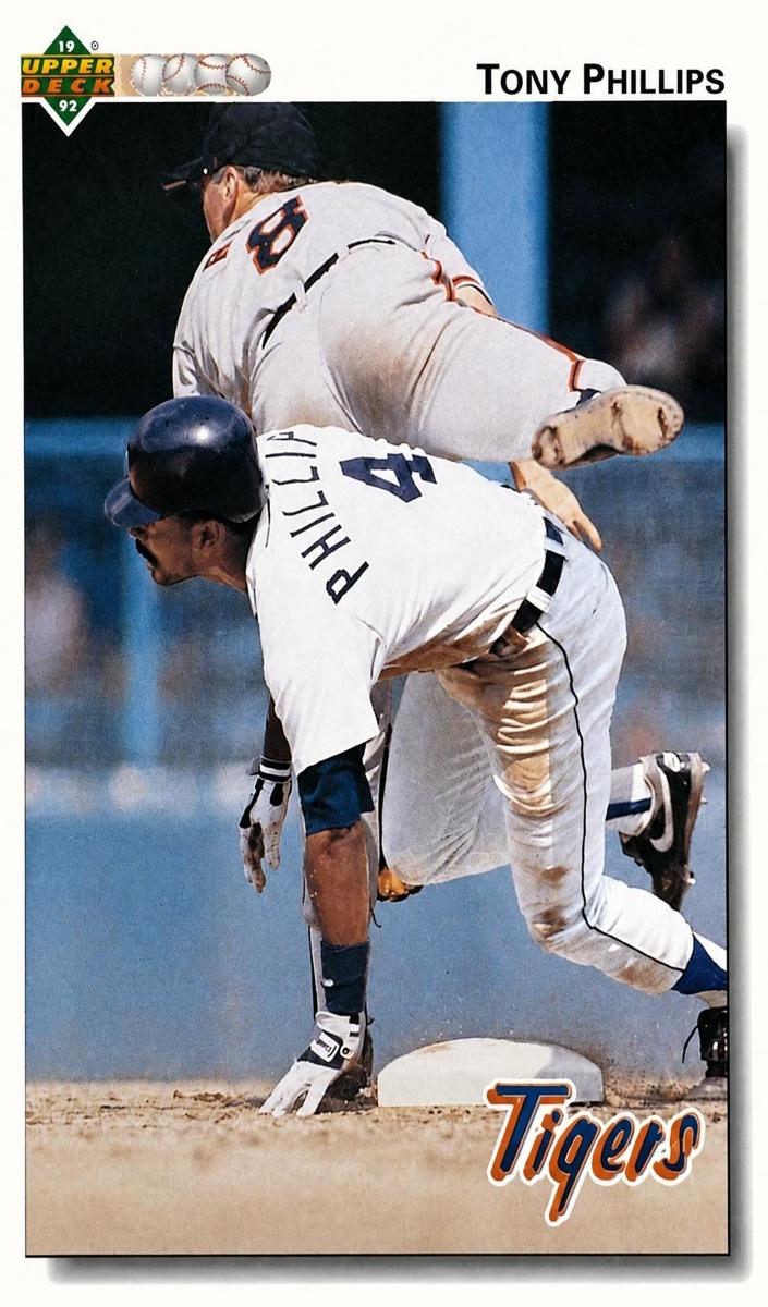 1992 Upper Deck Baseball Tony Phillips #184