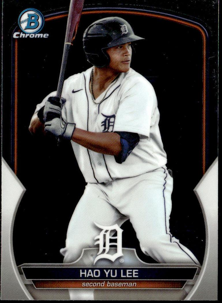 2023 Bowman Draft Chrome Baseball Hao Yu Lee #BDC-24