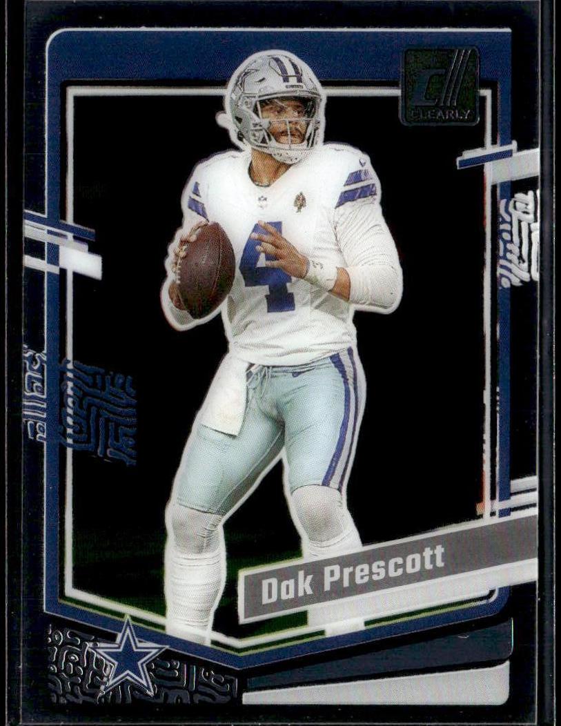2023 Panini Clearly Donruss Football Dak Prescott #14