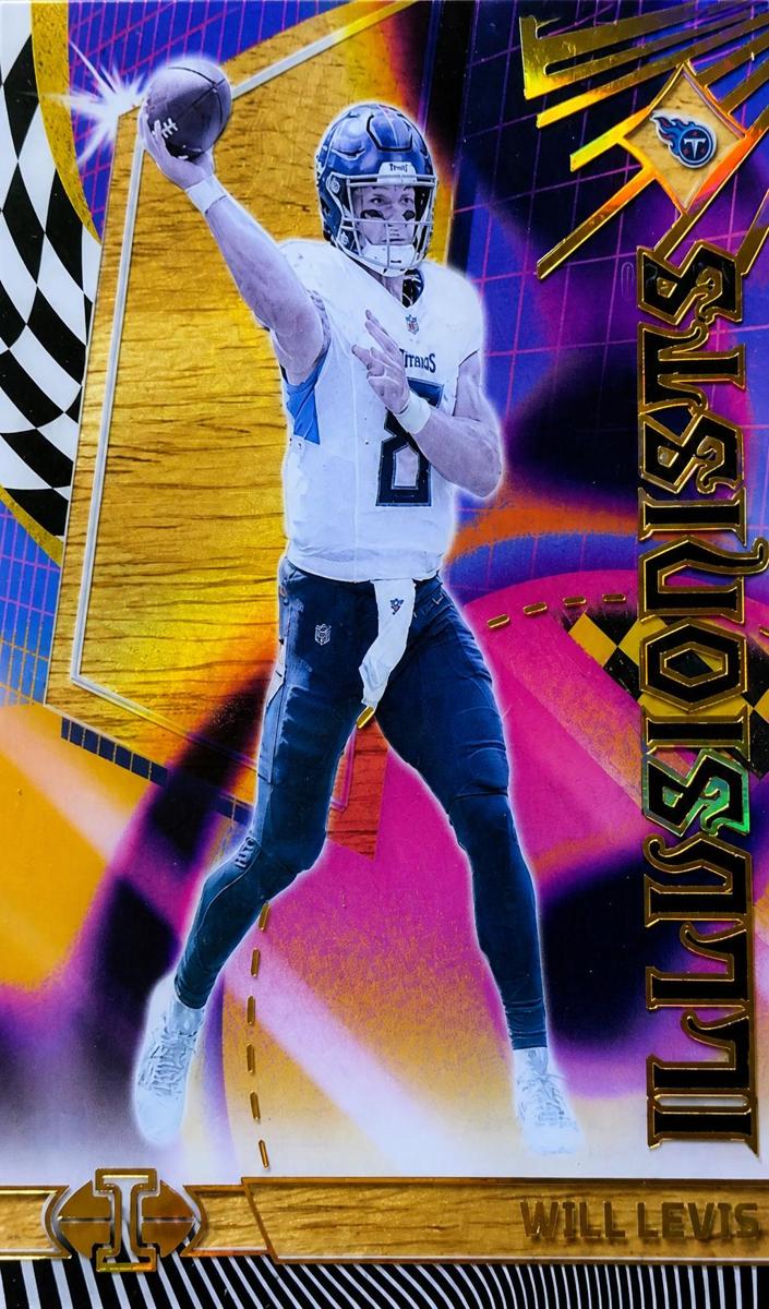 2023 Panini Illusions Football Black Will Levis #18