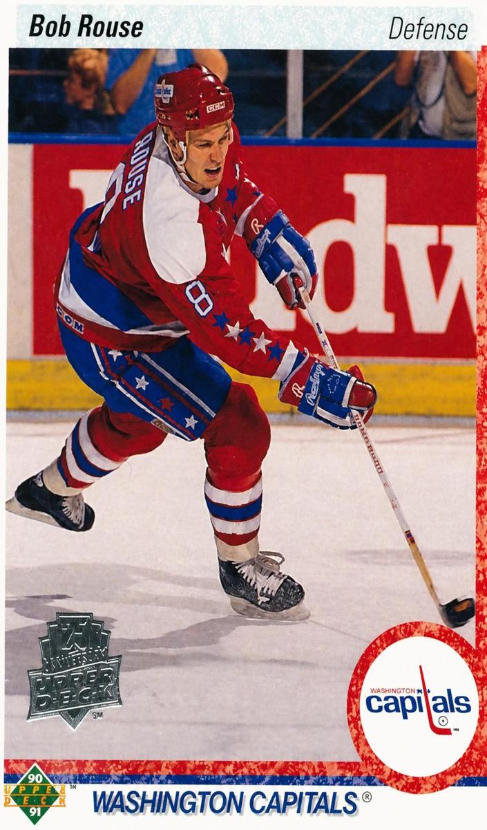 1990 Upper Deck Hockey Bob Rouse #389