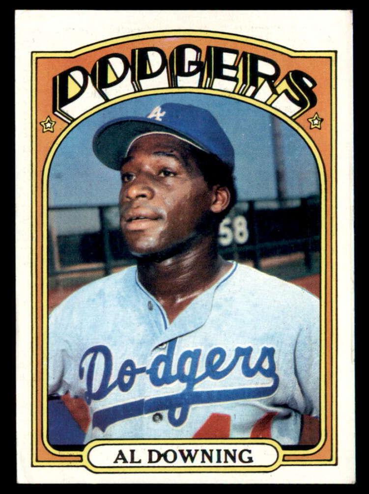 1972 Topps Baseball Al Downing #460