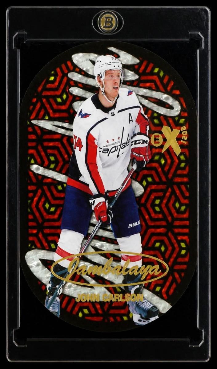 2020 Skybox Metal Universe Hockey John Carlson #5