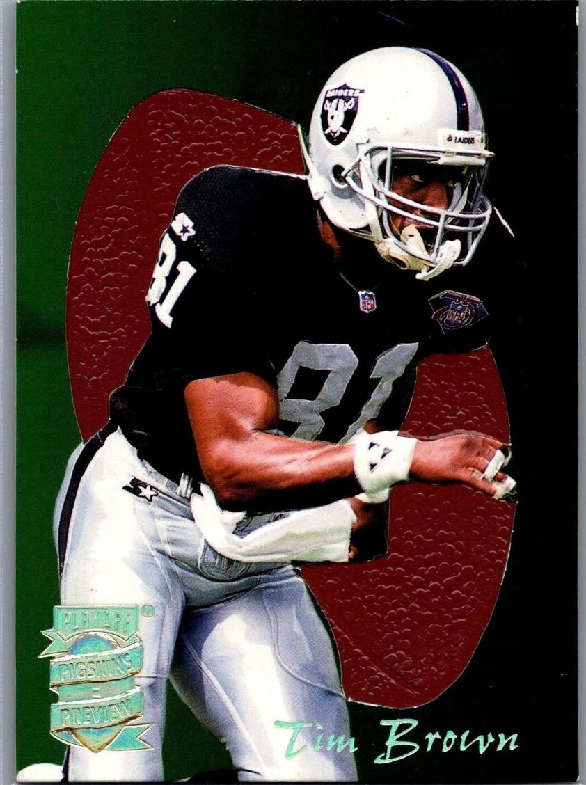 1995 Playoff Prime Football Tim Brown #10