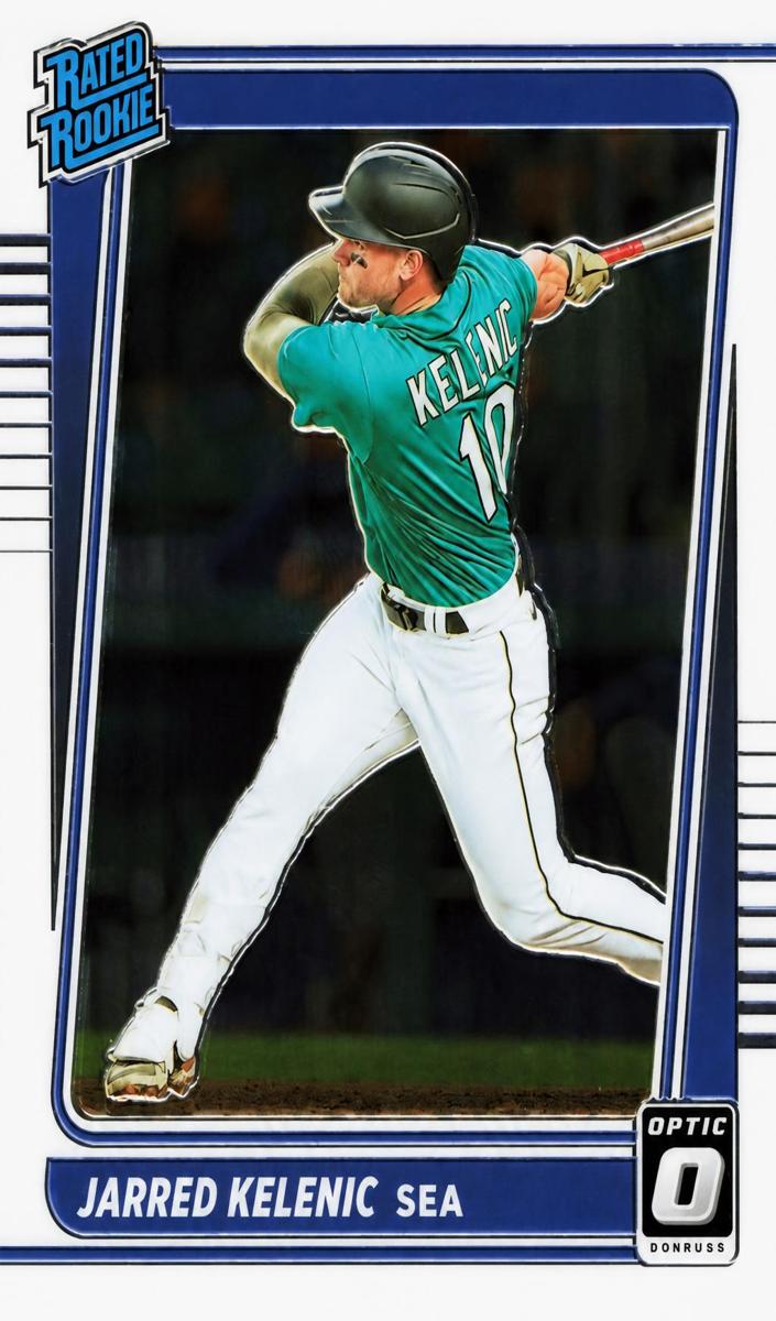 2021 Donruss Optic Baseball Jarred Kelenic #135 PSA 9