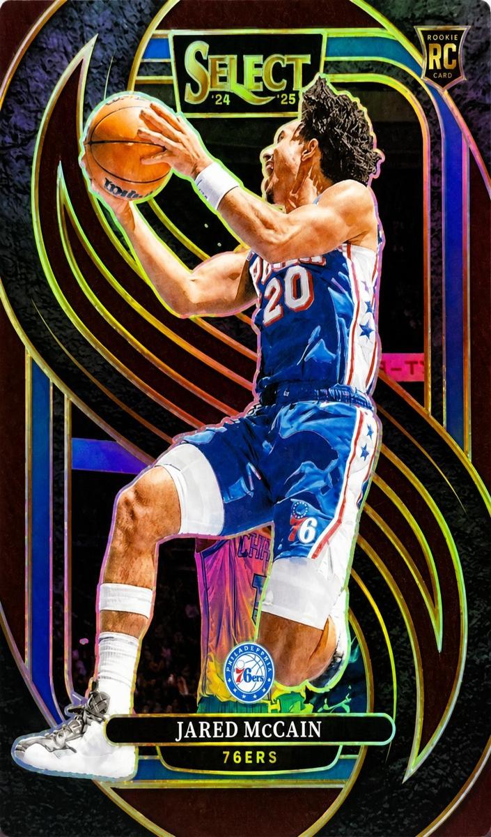 2024 Panini Select Basketball Maroon Jared McCain #184