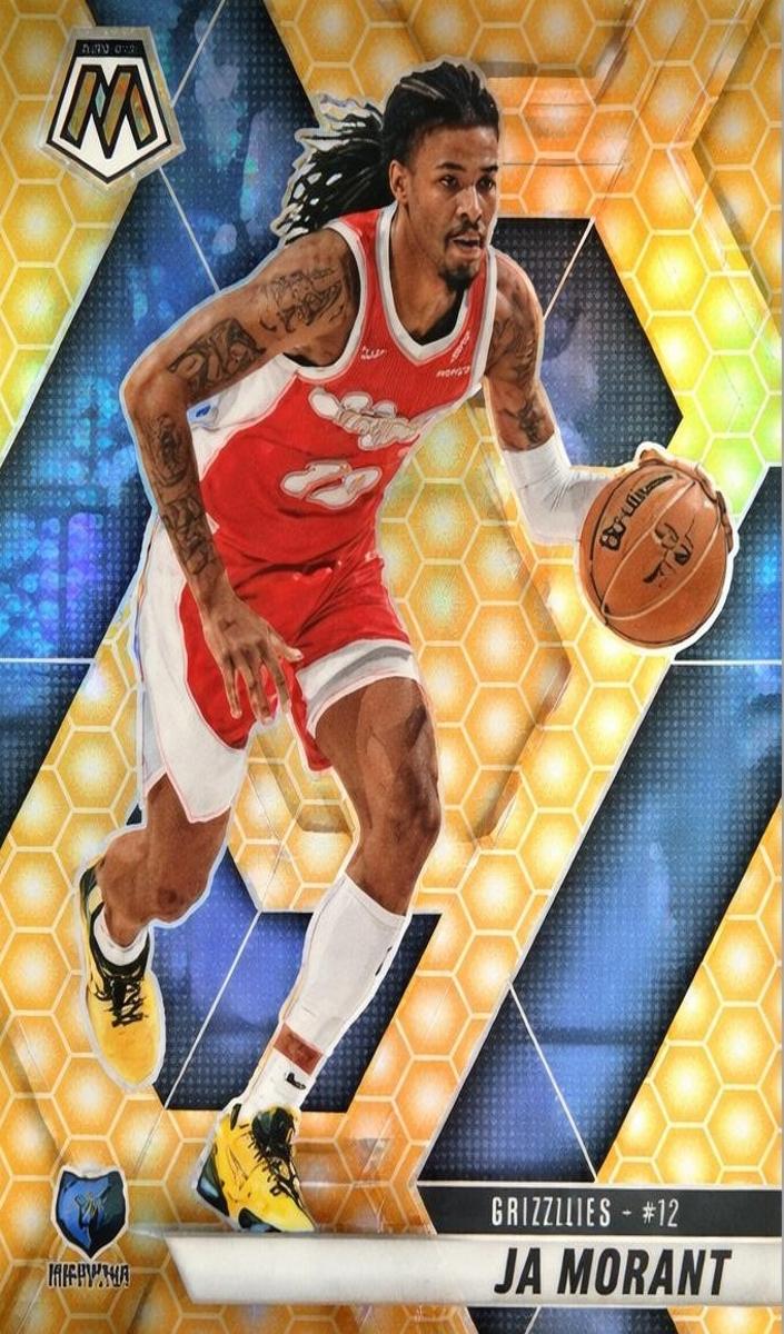 2024 Panini Mosaic Basketball Honeycomb Ja Morant #195 PSA 8