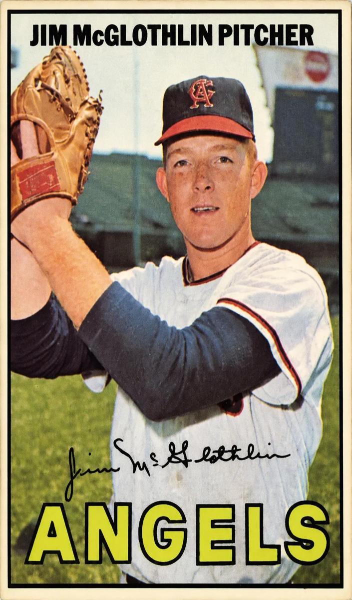 1967 O-Pee-Chee Baseball Jim McGlothlin #19