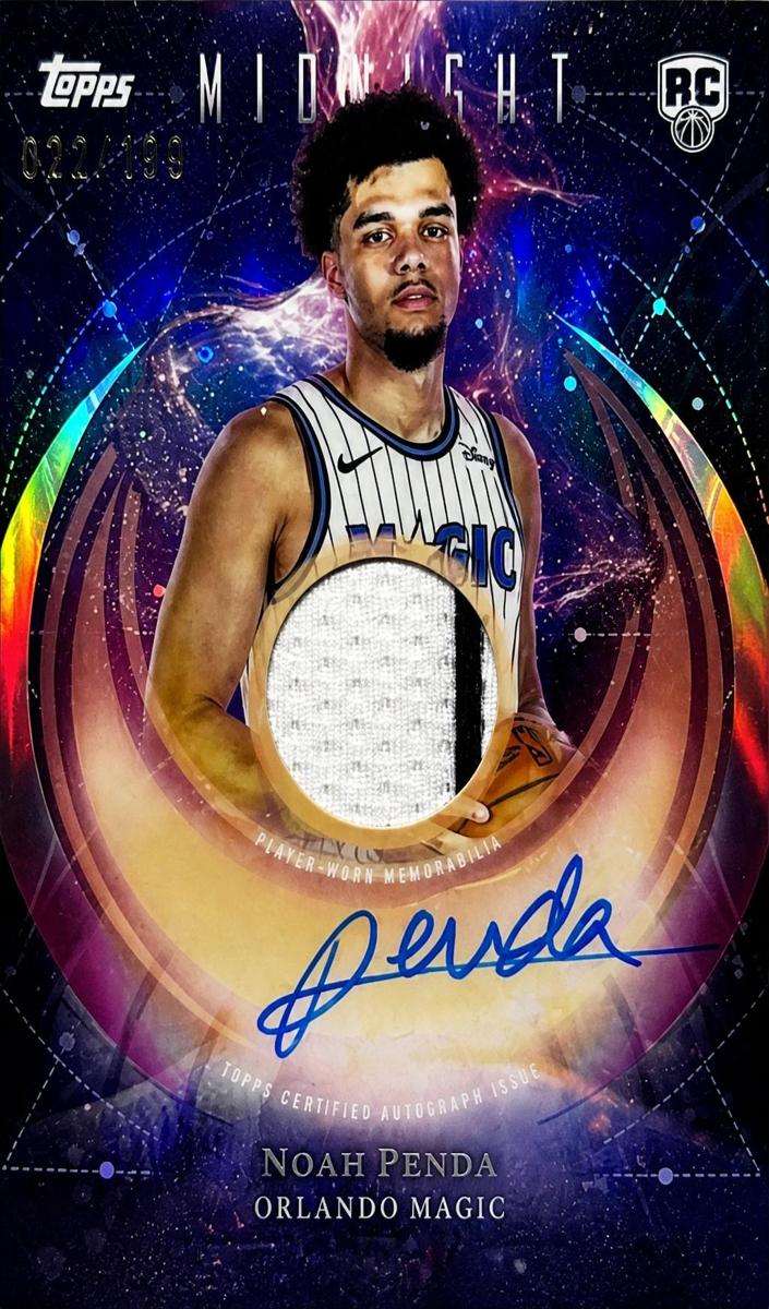 2025 Topps Midnight Basketball Twilgiht Noah Penda #RJA-NP
