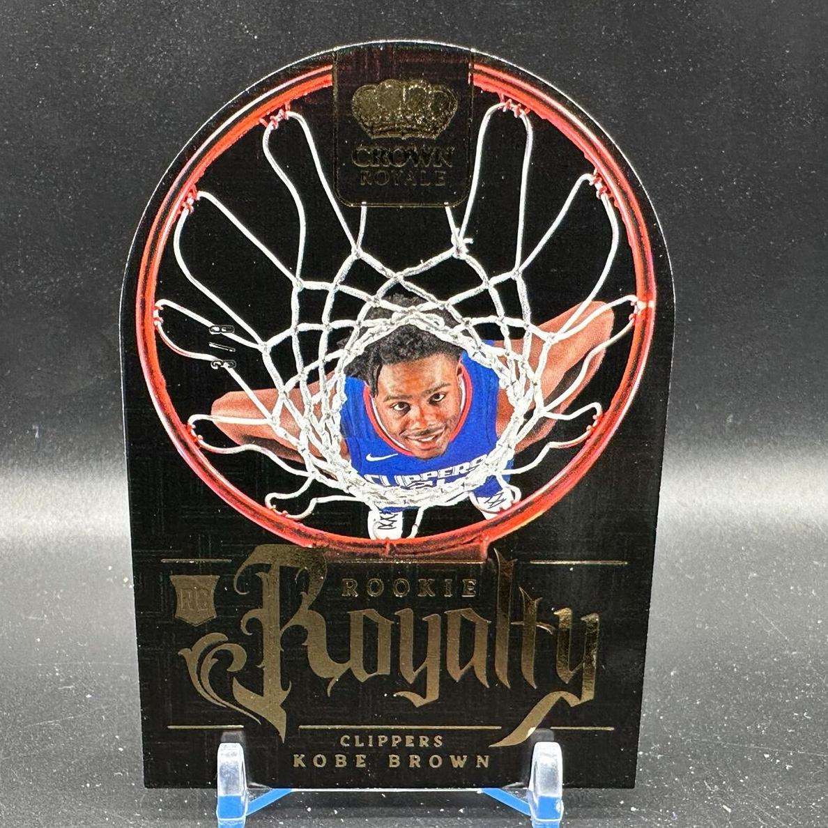 2023 Panini Crown Royale Basketball International Gold Kobe Brown #30