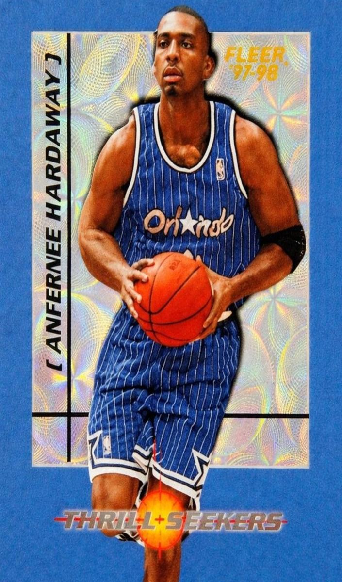 1997 Fleer Basketball Anfernee Hardaway #4TS PSA 9