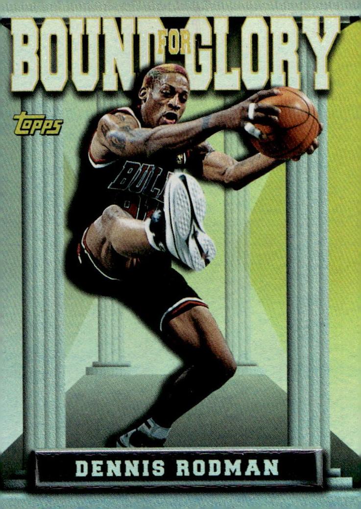 1997 Topps Basketball Dennis Rodman #BG5 PSA 4
