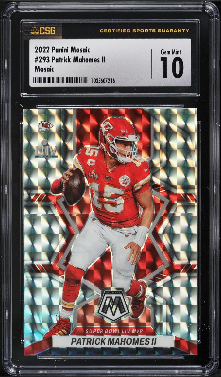 2022 Panini Mosaic Football Mosaic Patrick Mahomes II #293