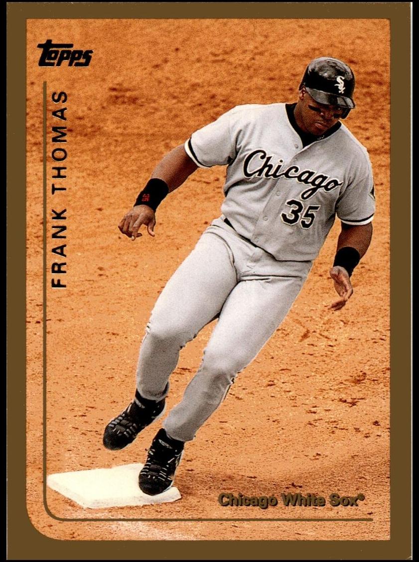 1999 Topps Baseball Frank Thomas #423