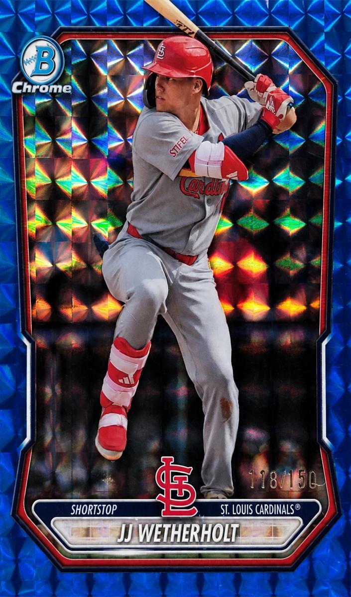 2026 Bowman Baseball Blue Geometric JJ Wetherholt #BCP-115