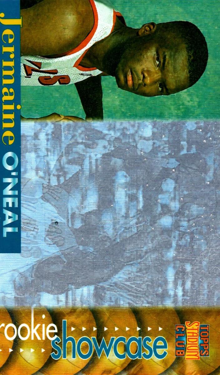 1996 Topps Stadium Club Basketball Jermaine O'Neal #RS14