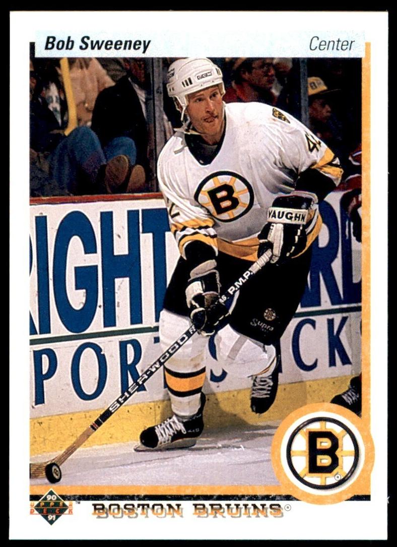 1990 Upper Deck Hockey Bob Sweeney #198