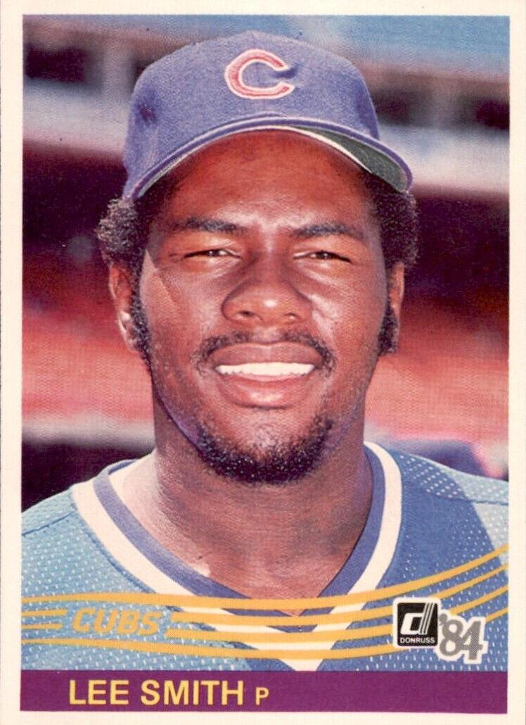1984 Donruss Baseball Lee Smith #289 PSA 9