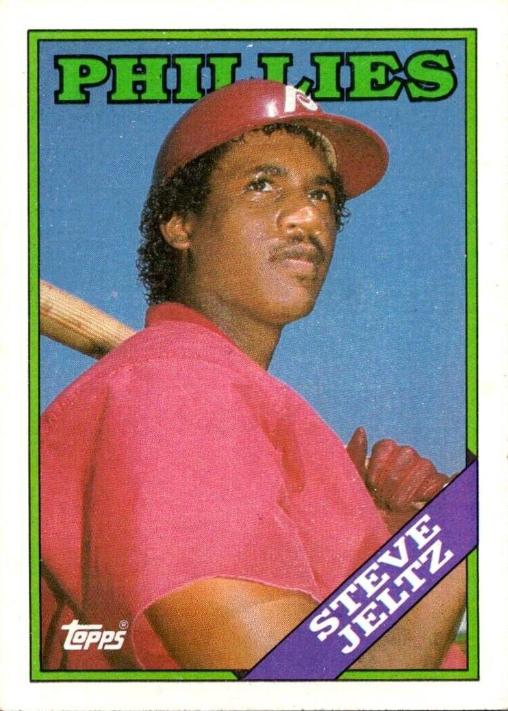 1988 Topps Baseball Steve Jeltz #126 PSA 9